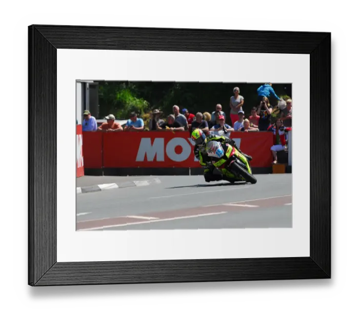 Framed Print : Ian Lougher (Honda) 2013 Supersport TT Framed Print : Ian Lougher (Honda) 2013 Supersport TT