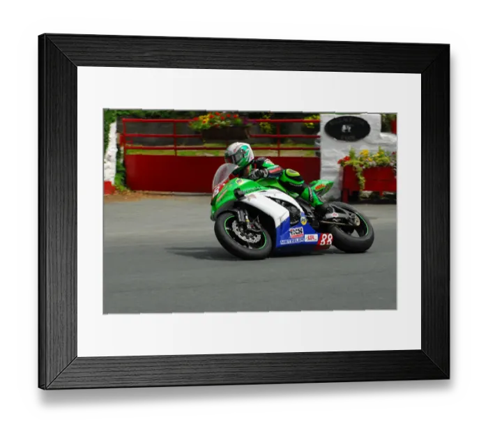 Framed Print : Horst Saiger (Kawasaki) 2013 Superstock TT Framed Print : Horst Saiger (Kawasaki) 2013 Superstock TT
