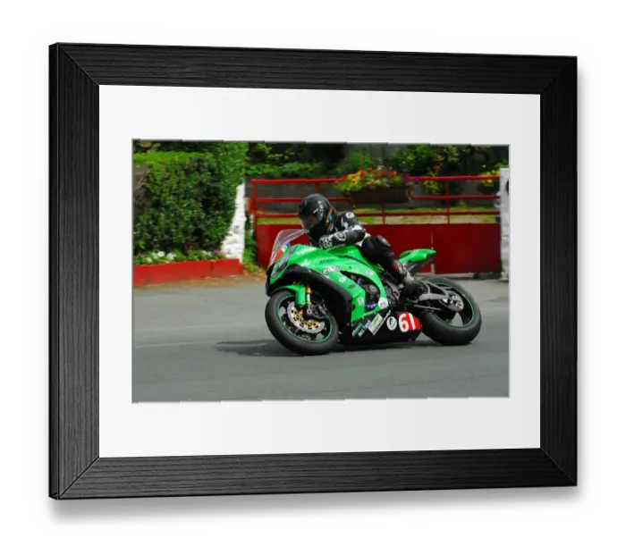 Framed Print : Fabrice Miguet (Kawasaki) 2013 Superstock TT Framed Print : Fabrice Miguet (Kawasaki) 2013 Superstock TT