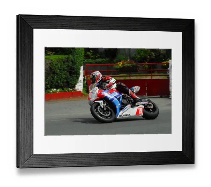 Framed Print : John Ingram (Honda) 2013 Superstock TT Framed Print : John Ingram (Honda) 2013 Superstock TT
