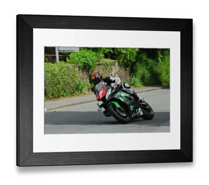 Framed Print : Gary Johnson (Kawasaki) 2013 Superstock TT Framed Print : Gary Johnson (Kawasaki) 2013 Superstock TT
