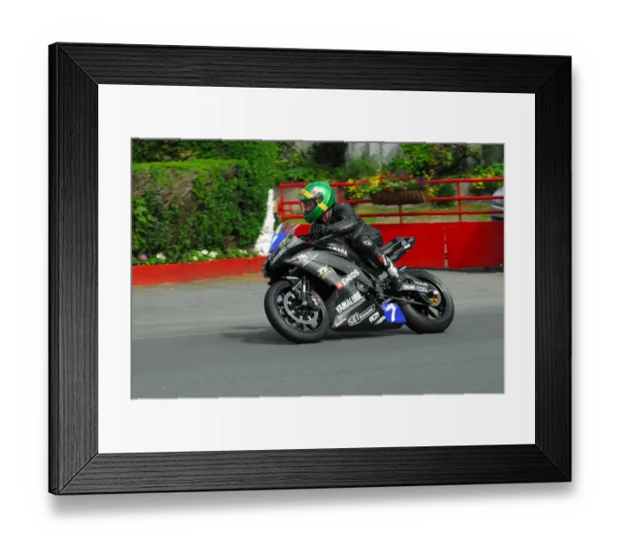 Framed Print : Chris McGahan (Yamaha R6E) 2013 TT Zero Framed Print : Chris McGahan (Yamaha R6E) 2013 TT Zero