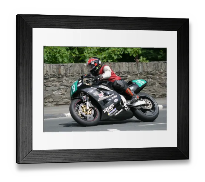 Framed Print : Peter Jarmann (Kawasaki) 2003 Lightweight 400 TT Framed Print : Peter Jarmann (Kawasaki) 2003 Lightweight 400 TT