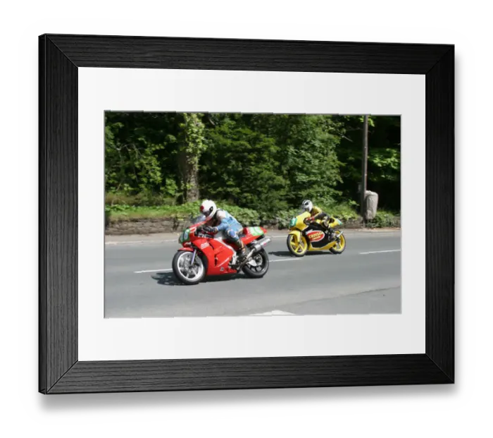 Framed Print : Alan Phillips (Honda) 2003 Lightweight 400 TT and Robert Dunlop (Honda) 2003 Ultra Lightweight 125 TT Framed Print : Alan Phillips (Honda) 2003 Lightweight 400 TT and Robert Dunlop (Honda) 2003 Ultra Lightweight 125 TT