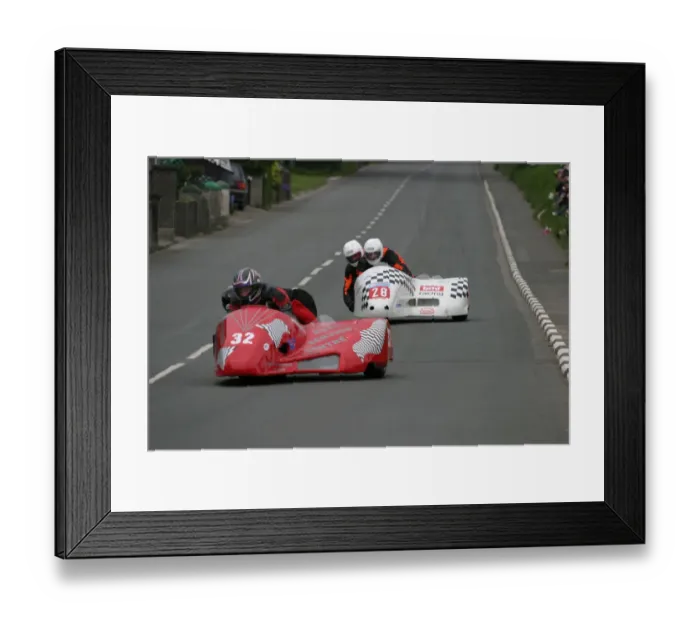 Framed Print : Brian Kelly & Andrew Scarffe (Molyneux) and Roger Stockton & Pete Alton (Shelbourne) 2003 Sidecar TT Framed Print : Brian Kelly & Andrew Scarffe (Molyneux) and Roger Stockton & Pete Alton (Shelbourne) 2003 Sidecar TT