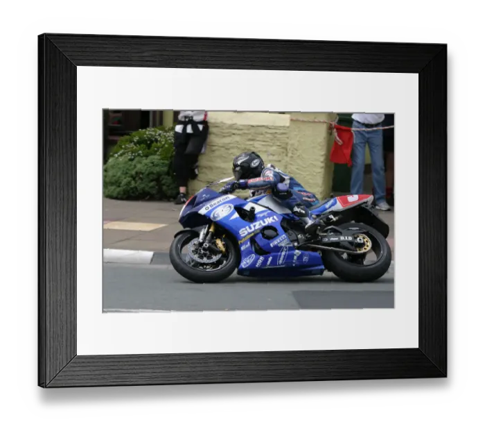 Framed Print : Bruce Anstey (Suzuki) 2004 Production 1000 TT Framed Print : Bruce Anstey (Suzuki) 2004 Production 1000 TT