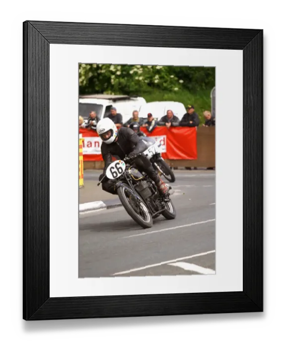Framed Print : Graeme Rhodes (Velocette) 2004 Classic Lap Framed Print : Graeme Rhodes (Velocette) 2004 Classic Lap