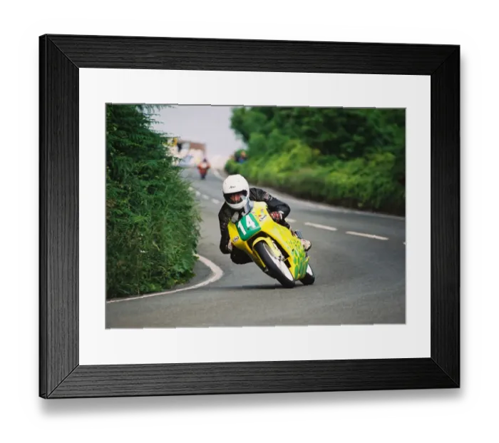 Framed Print : Ted Roebuck (Honda) 2004 Ultra Lightweight 125 TT Framed Print : Ted Roebuck (Honda) 2004 Ultra Lightweight 125 TT