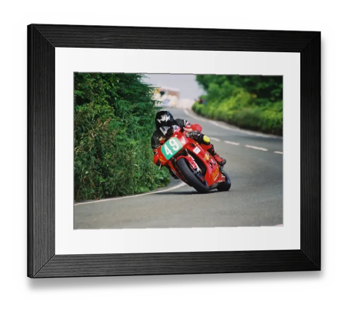 Framed Print : Mark Parrett (Honda) 2004 Lightweight 400 TT Framed Print : Mark Parrett (Honda) 2004 Lightweight 400 TT