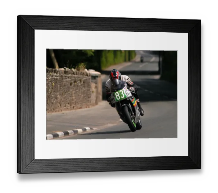 Framed Print : Heinz Chittka (Honda) 2004 Lightweight 400 TT Framed Print : Heinz Chittka (Honda) 2004 Lightweight 400 TT