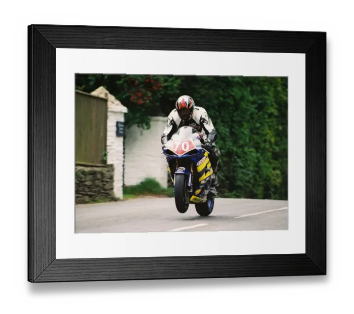 Framed Print : Toni Rechberger (Suzuki) 2004 Production 1000 TT Framed Print : Toni Rechberger (Suzuki) 2004 Production 1000 TT