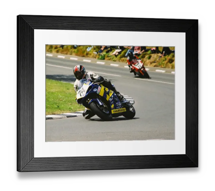 Framed Print : Toni Rechberger (Suzuki) 2004 Formula One TT Framed Print : Toni Rechberger (Suzuki) 2004 Formula One TT