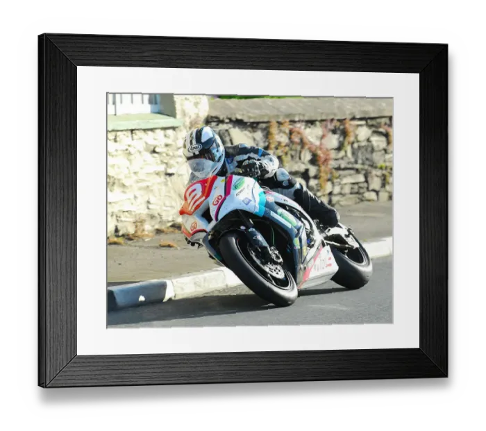 Framed Print : Michael Dunlop (Kawasaki) 2012 Superstock TT Framed Print : Michael Dunlop (Kawasaki) 2012 Superstock TT