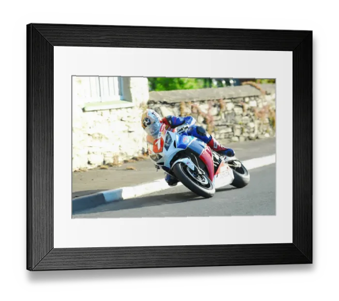 Framed Print : Gary Johnson (Honda) 2012 Superstock TT Framed Print : Gary Johnson (Honda) 2012 Superstock TT
