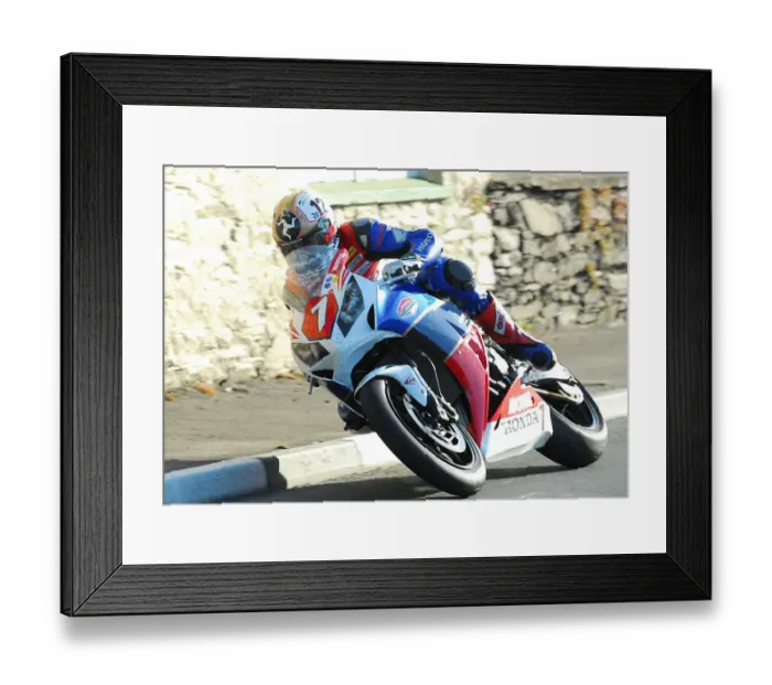 Framed Print : Gary Johnson (Honda) 2012 Superstock TT Framed Print : Gary Johnson (Honda) 2012 Superstock TT