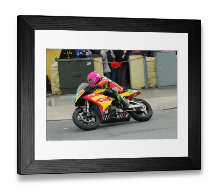 Framed Print : Davy Morgan (Kawasaki) 2012 Lightweight TT Framed Print : Davy Morgan (Kawasaki) 2012 Lightweight TT