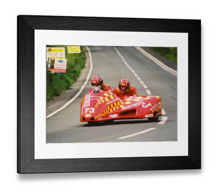 Framed Print : Andrew Couper & Alan Robertson (Baker Yamaha) 2004 Sidecar TT Framed Print : Andrew Couper & Alan Robertson (Baker Yamaha) 2004 Sidecar TT