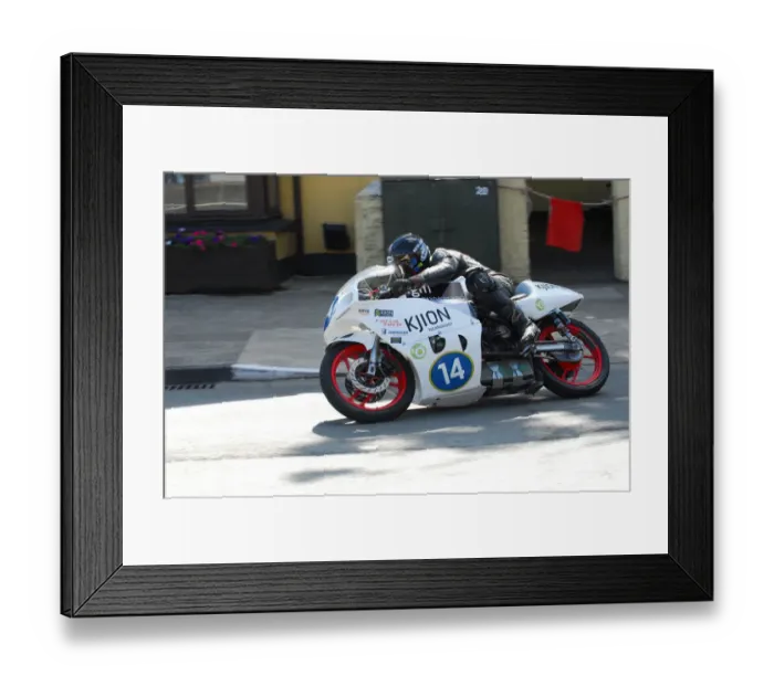 Framed Print : Rob Barber (Zero Emission TGM) 2012 Zero TT Framed Print : Rob Barber (Zero Emission TGM) 2012 Zero TT