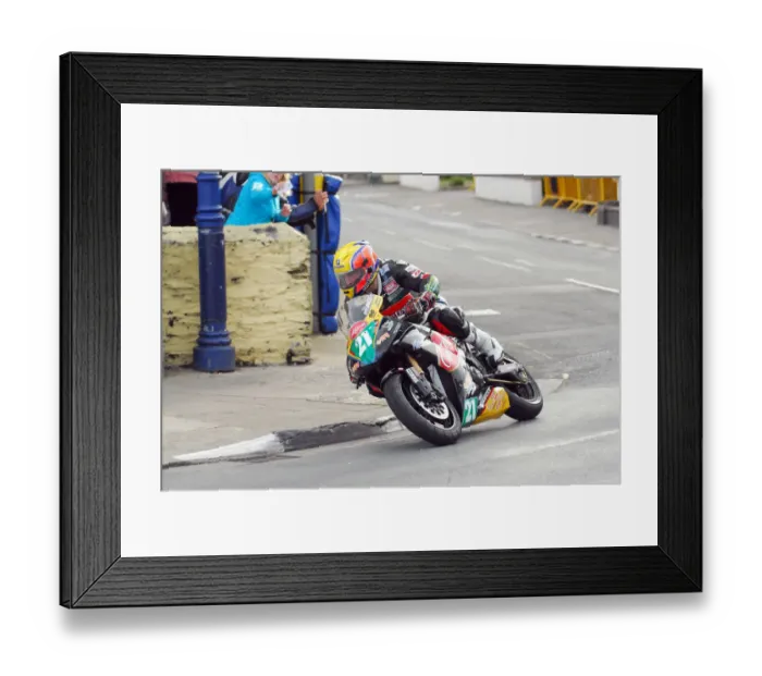 Framed Print : John Burrows (Kawasaki) 2012 Lightweight TT Framed Print : John Burrows (Kawasaki) 2012 Lightweight TT