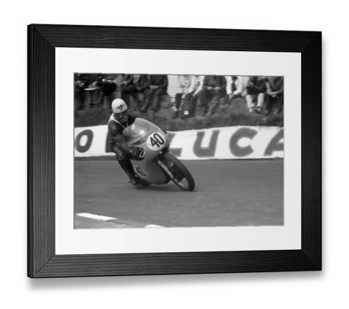 Framed Print : Dennis Fry (Norton) 1964 Senior TT Framed Print : Dennis Fry (Norton) 1964 Senior TT