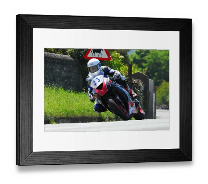 Framed Print : Ian Mackman (Kawasaki) TT 2012 Supersport TT Framed Print : Ian Mackman (Kawasaki) TT 2012 Supersport TT