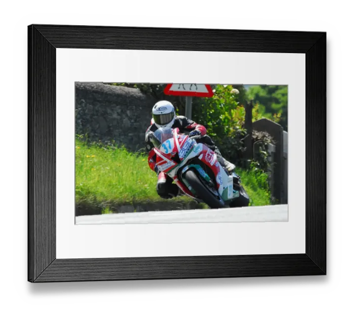 Framed Print : Stefano Bonnetti (Honda) TT 2012 Supersport TT Framed Print : Stefano Bonnetti (Honda) TT 2012 Supersport TT