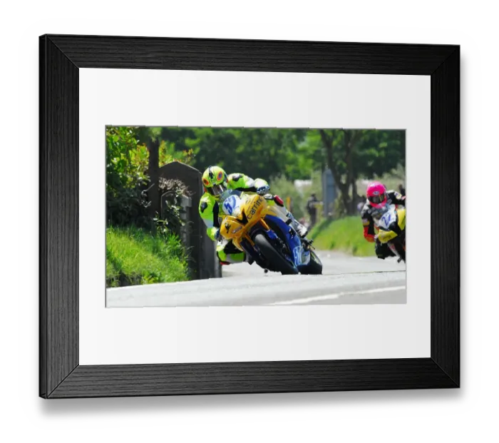 Framed Print : Grant Wagstaff (Yamaha) TT 2012 Supersport TT Framed Print : Grant Wagstaff (Yamaha) TT 2012 Supersport TT