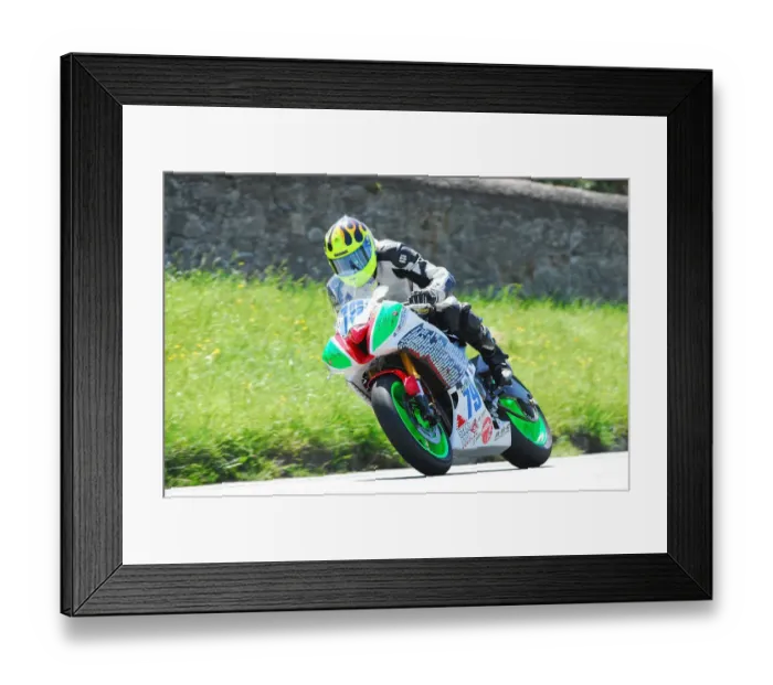 Framed Print : Timothee Monot (Yamaha) 2012 Supersport TT Framed Print : Timothee Monot (Yamaha) 2012 Supersport TT