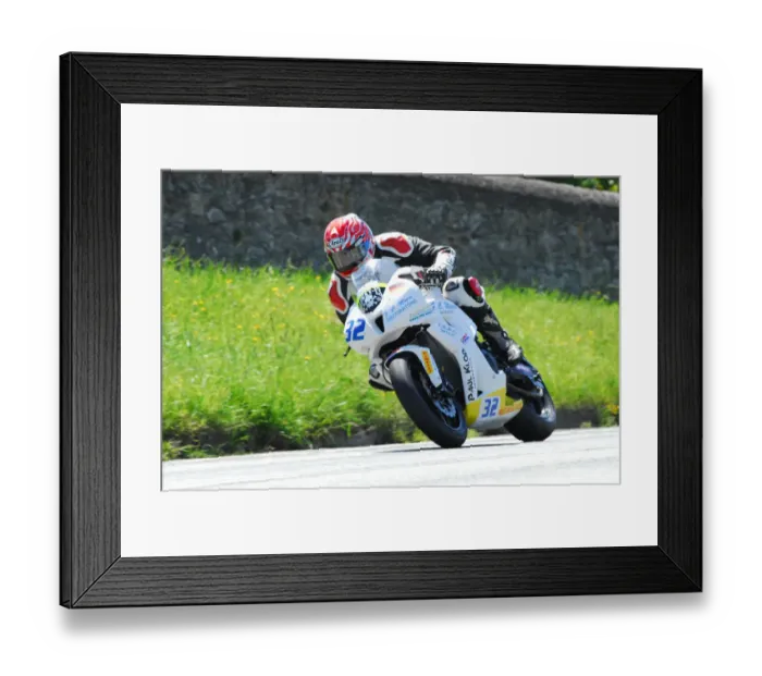 Framed Print : Gary Carswell (Honda) 2012 Supersport TT Framed Print : Gary Carswell (Honda) 2012 Supersport TT