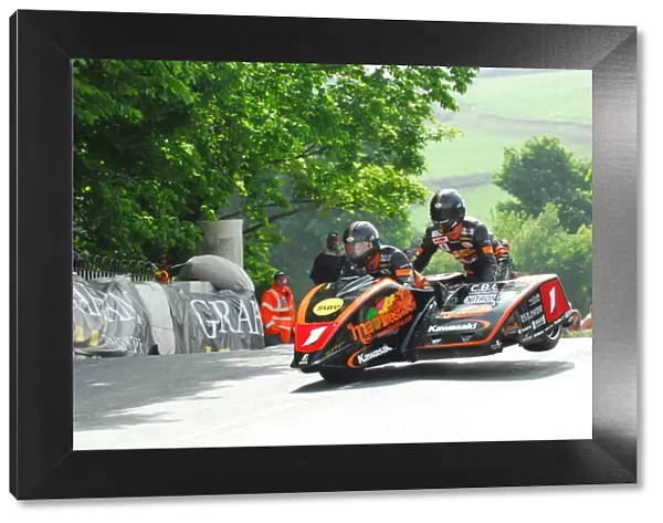 Dave Molyneux and Patrick Farrance (DMR) 2012 Sidecar TT
