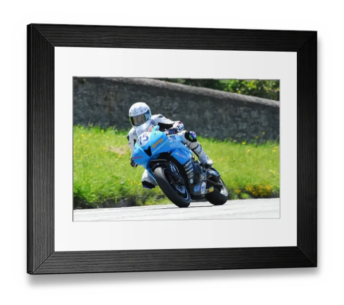 Framed Print : Adrian Cox (Honda) 2012 Supersport TT Framed Print : Adrian Cox (Honda) 2012 Supersport TT