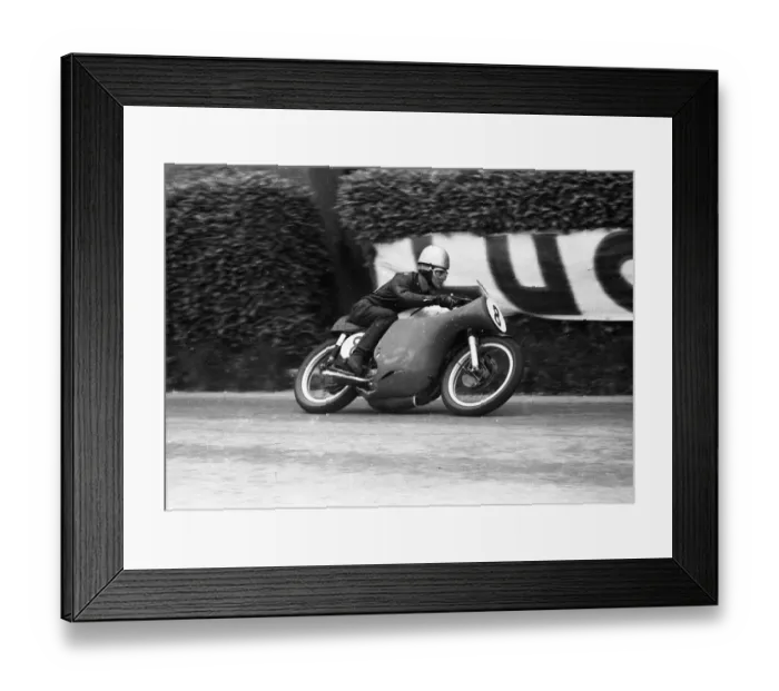 Framed Print : Ron Miles (Norton) 1959 Senior TT Framed Print : Ron Miles (Norton) 1959 Senior TT