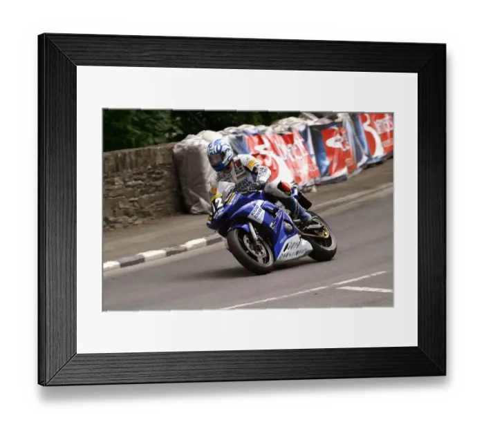 Framed Print : Martin Finnegan (Yamaha) 2014 Production 600 TT Framed Print : Martin Finnegan (Yamaha) 2014 Production 600 TT