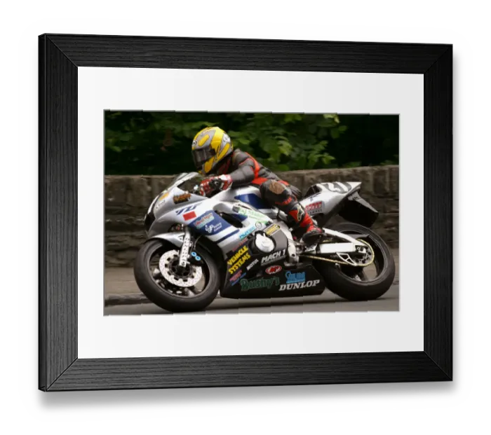 Framed Print : Thomas Montano (Yamaha) 2014 Production 600 TT Framed Print : Thomas Montano (Yamaha) 2014 Production 600 TT