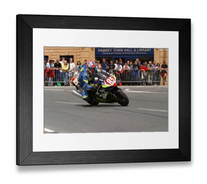 Framed Print : Thierry de Moly (Suzuki) 2014 Production 1000 TT Framed Print : Thierry de Moly (Suzuki) 2014 Production 1000 TT
