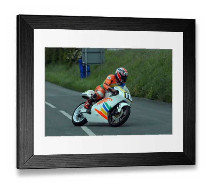 Framed Print : Dean Martin (Honda) 2009 Jurby Road Framed Print : Dean Martin (Honda) 2009 Jurby Road