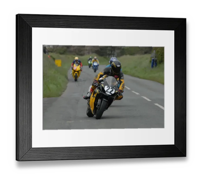 Framed Print : Sean Murphy (Honda) 2009 Jurby Road Framed Print : Sean Murphy (Honda) 2009 Jurby Road