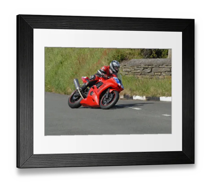 Framed Print : John Oates (Yamaha) 2009 Jurby Road Framed Print : John Oates (Yamaha) 2009 Jurby Road