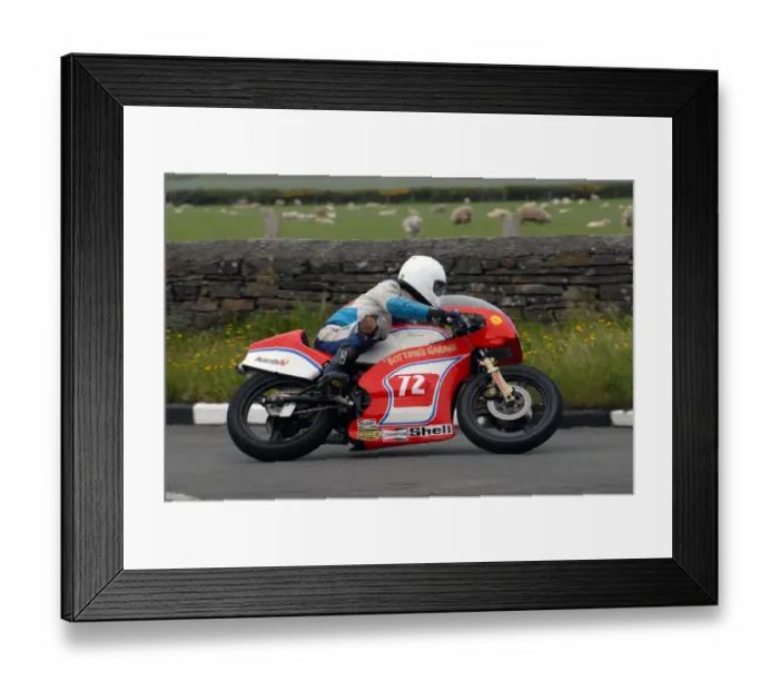 Framed Print : Peter Hindley (Cotton) 2009 Jurby Road Framed Print : Peter Hindley (Cotton) 2009 Jurby Road