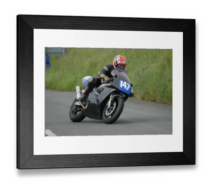 Framed Print : John Turner (Kawasaki) 2009 Jurby Road Framed Print : John Turner (Kawasaki) 2009 Jurby Road