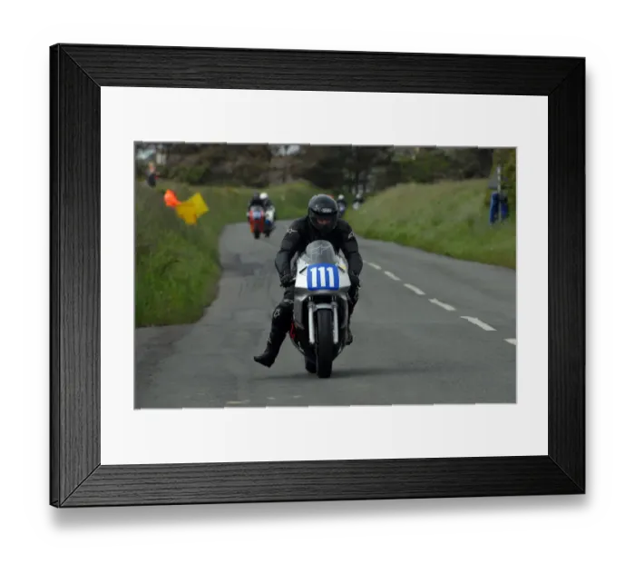 Framed Print : Kevin Murphy (Honda) 2009 Jurby Road Framed Print : Kevin Murphy (Honda) 2009 Jurby Road