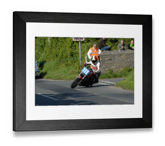 Framed Print : Kevin Murphy (Buell) 2007 Jurby Road