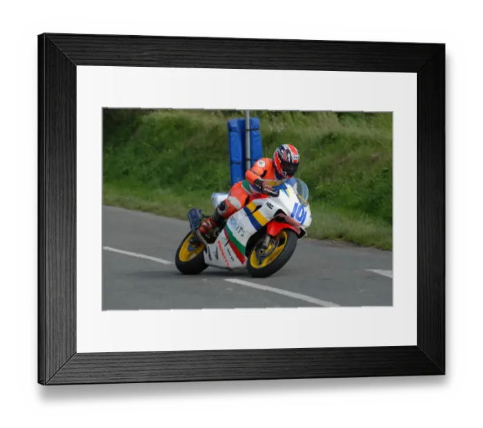 Framed Print : Dean Martin (Honda) 2007 Jurby Road Framed Print : Dean Martin (Honda) 2007 Jurby Road
