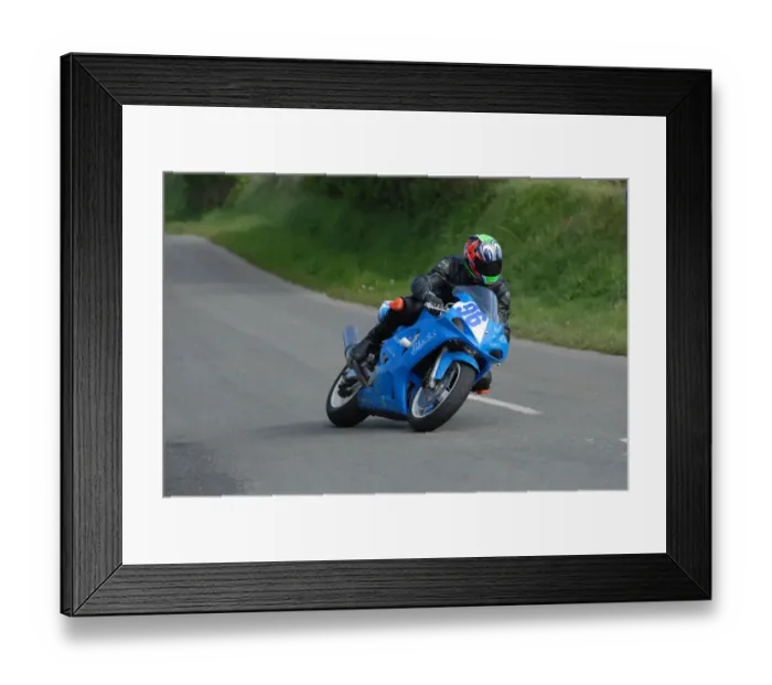 Framed Print : Steve Grainger (Suzuki) 2007 Jurby Road Framed Print : Steve Grainger (Suzuki) 2007 Jurby Road