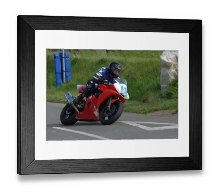 Framed Print : Brian Appleton (Yamaha) 2007 Jurby Road Framed Print : Brian Appleton (Yamaha) 2007 Jurby Road