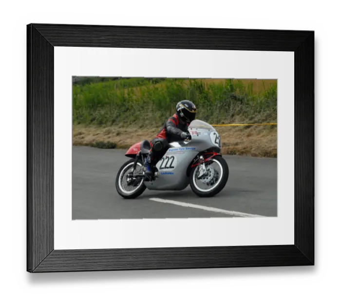Framed Print : Richard Ford (Norton) 2009 Jurby Road Framed Print : Richard Ford (Norton) 2009 Jurby Road