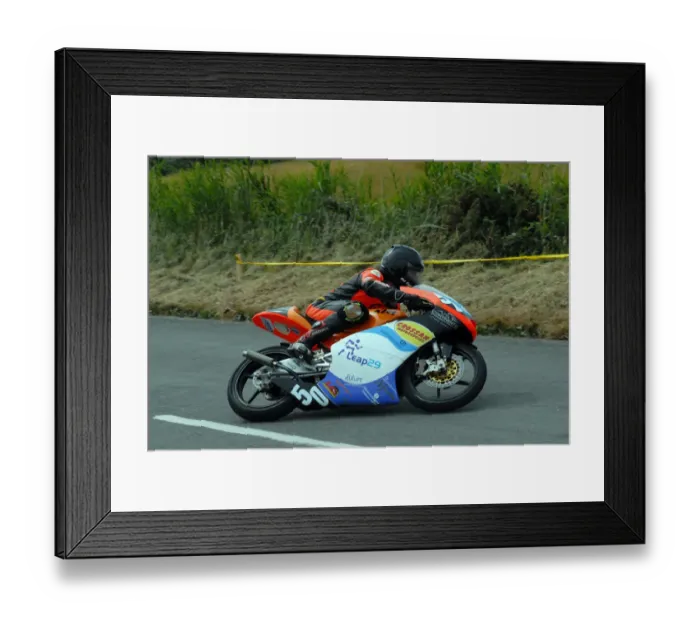 Framed Print : Dan Sayle (KTM) 2009 Jurby Road Framed Print : Dan Sayle (KTM) 2009 Jurby Road