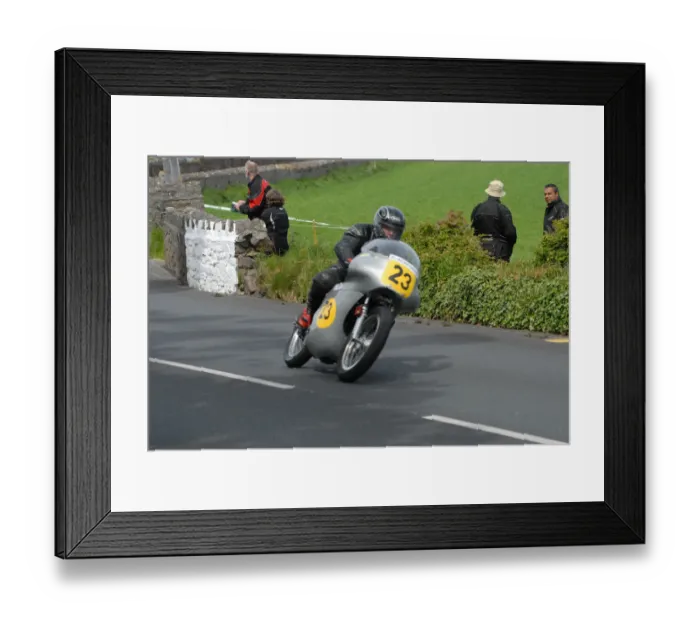 Framed Print : John Arthur Jones (Seeley Matchless) 2010 Pre TT Classic Framed Print : John Arthur Jones (Seeley Matchless) 2010 Pre TT Classic