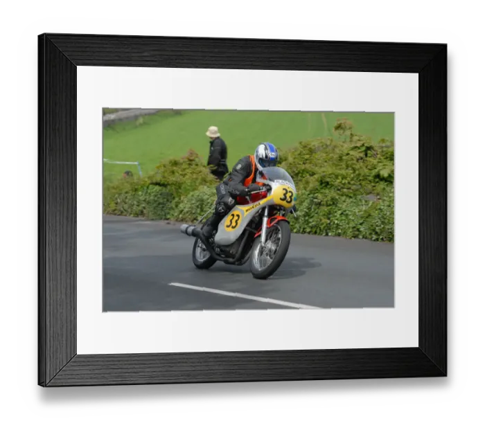 Framed Print : Eric Ammann (Honda) 2010 Pre TT Classic Framed Print : Eric Ammann (Honda) 2010 Pre TT Classic