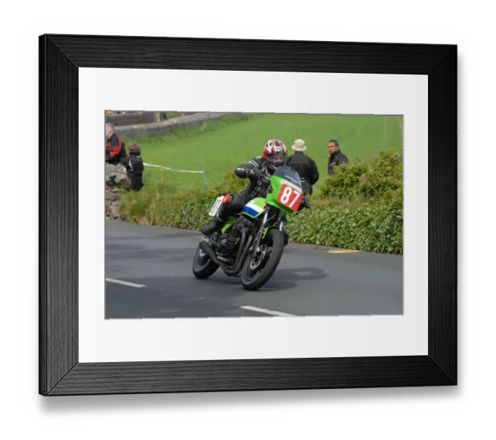 Framed Print : Anthony Redmond (Kawasaki) 2010 Pre TT Classic Framed Print : Anthony Redmond (Kawasaki) 2010 Pre TT Classic